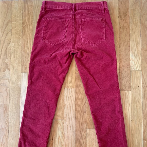 Red Corduroy Pants - Picture 2 of 6